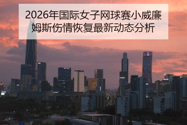 2026年国际女子网球赛小威廉姆斯伤情恢复最新动态分析